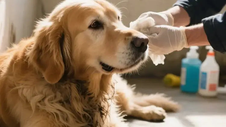 Rescue Golden Retriever Dog