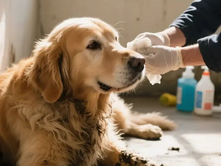 Rescue Golden Retriever Dog