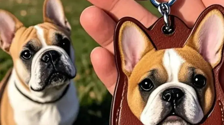 Custom Leather Pet Keychain from Photos | A Step-by-Step Craft Tutorial