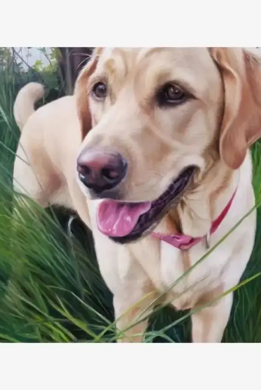 Custom Hand-Painted Pet Portraits: Timeless Oil Art from Your Photo BuddyCopies