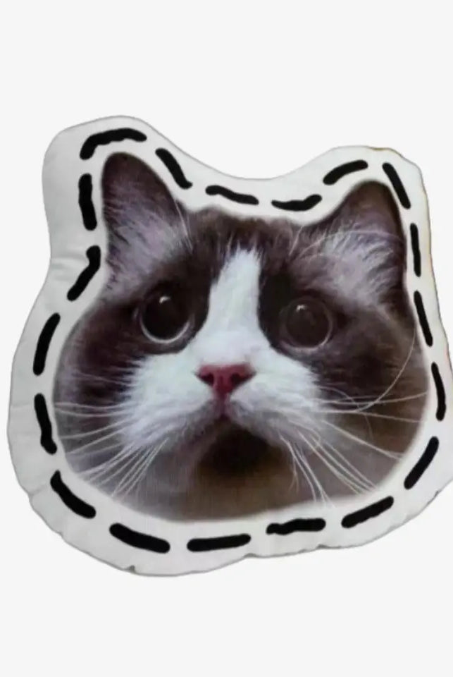 Custom Pet Photo Throw Pillows - Create a Purr-fect Memory with Your Furry Friend! BuddyCopies