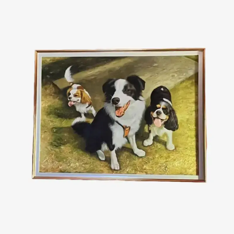 Pet Photo Custom Paint-by-Numbers DIY Kit: Create Your Own Pet Portrait Canvas BuddyCopies