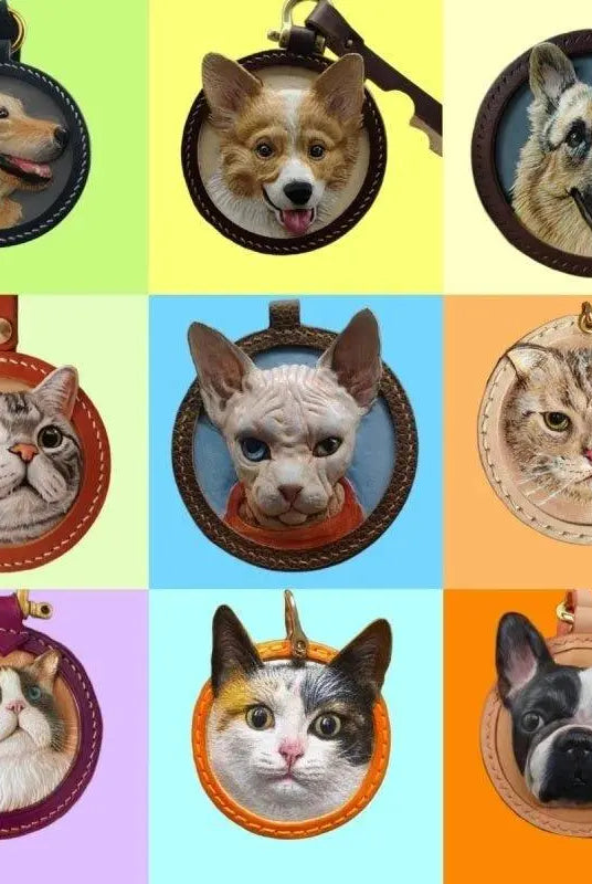 Buddy Copies Hand - craft Custom Phone Case/Phone Bag with Pet Portaits - BuddyCopies