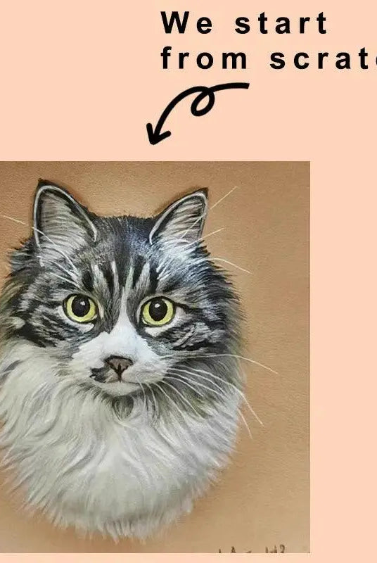 we start from scratch to customize the leather wall art illustrations