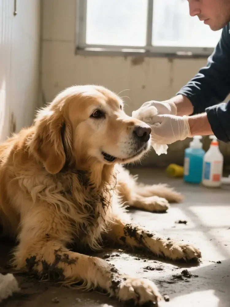 Rescue Golden Retriever Dog 