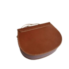 backview of a customized saddle bag