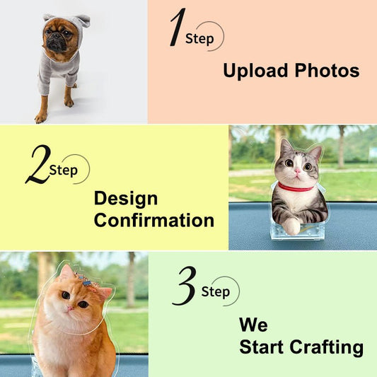 Custom Pet Portrait Bobblehead - BuddyCopies