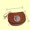 Hand - crafted custom handbag with pet portrait - BuddyCopies